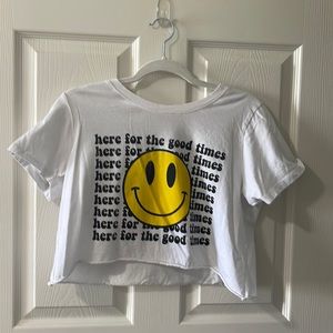 Here for the good time crop tee from Altar’d State